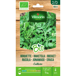 Semences de roquette cultivée Bio VILMORIN