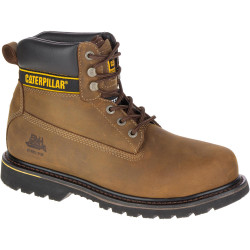 Chaussures de sécurité Holton S3 brun foncé – confort et protection | CATERPILLAR