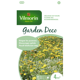 Melange de semences de fleurs Garden Deco anti-pucerons VILMORIN