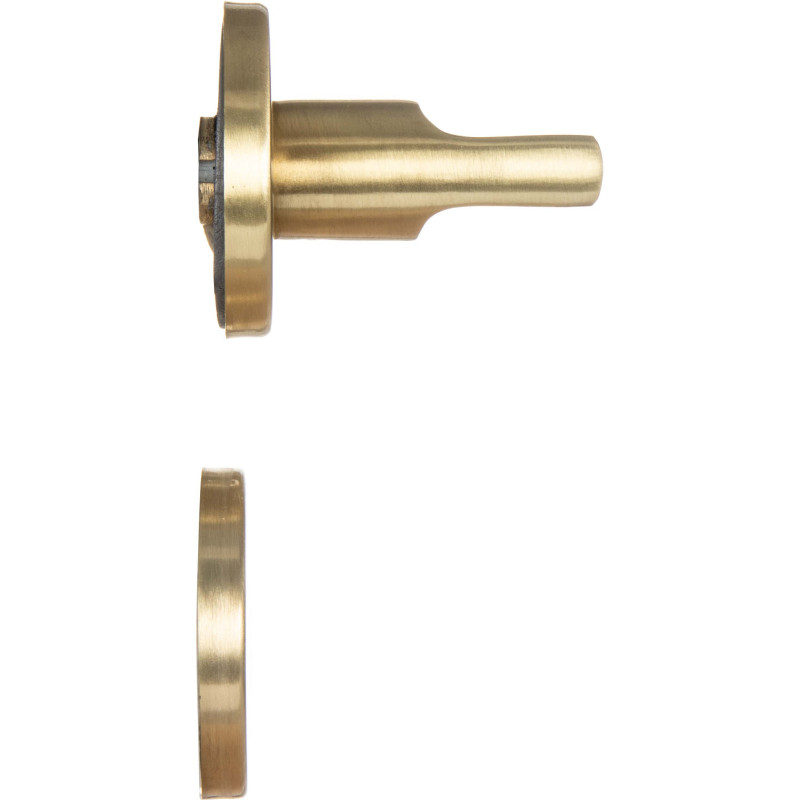 Poignée de porte 211 avec rosace et entrée laiton LINEA BERTOMANI