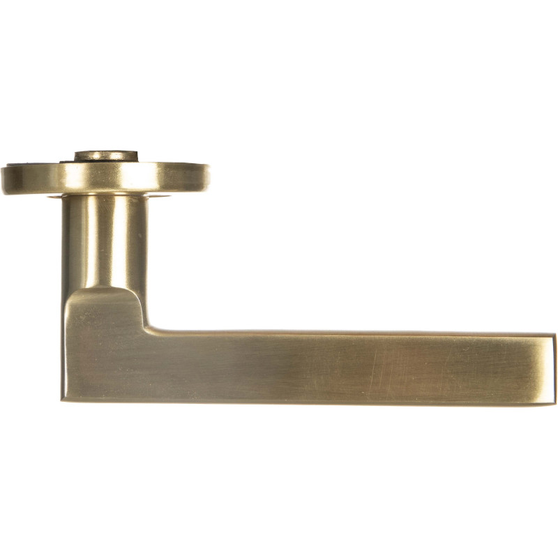 Poignée de porte 211 avec rosace et entrée laiton LINEA BERTOMANI