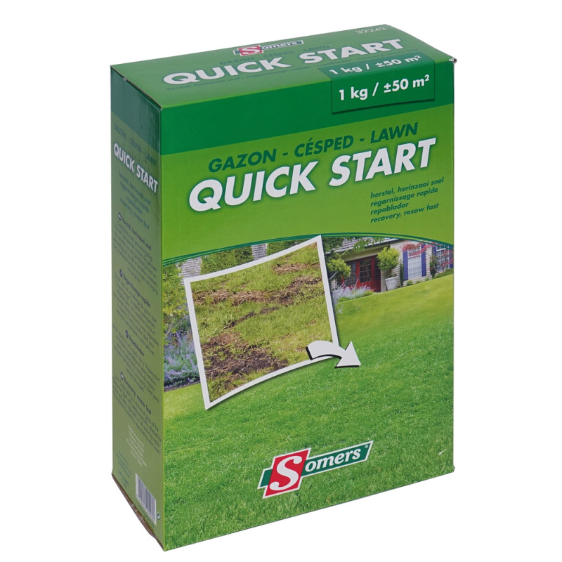 Semences pour gazon Quick Start 1 kg SOMERS