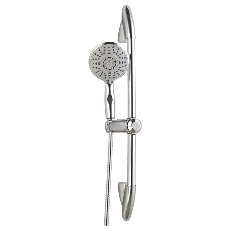 Set de douche Leptis 65 5 jets chrome ROUSSEAU