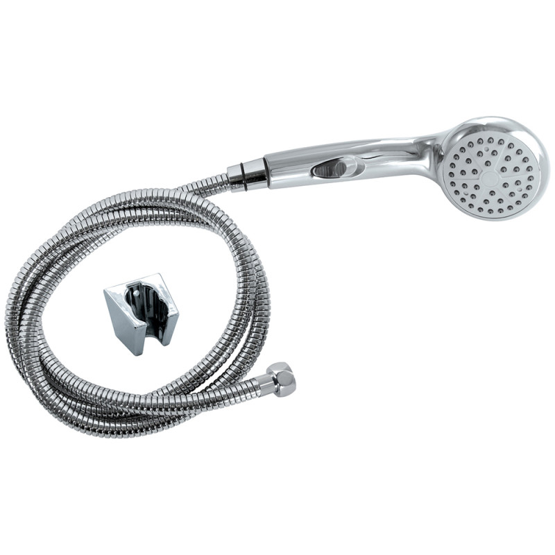 Set de douche avec support Stop'O 1 jet chrome ROUSSEAU