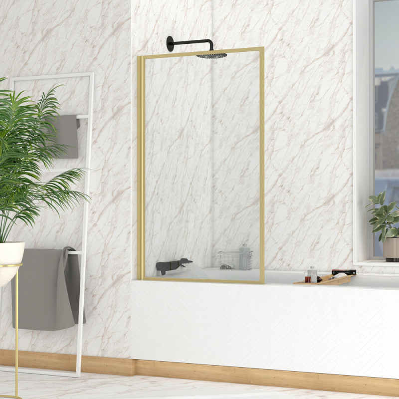 Paroi de baignoire Golden Edge 130 x 75 cm AURLANE
