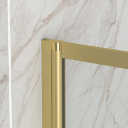 Paroi de baignoire Golden Edge 130 x 75 cm AURLANE