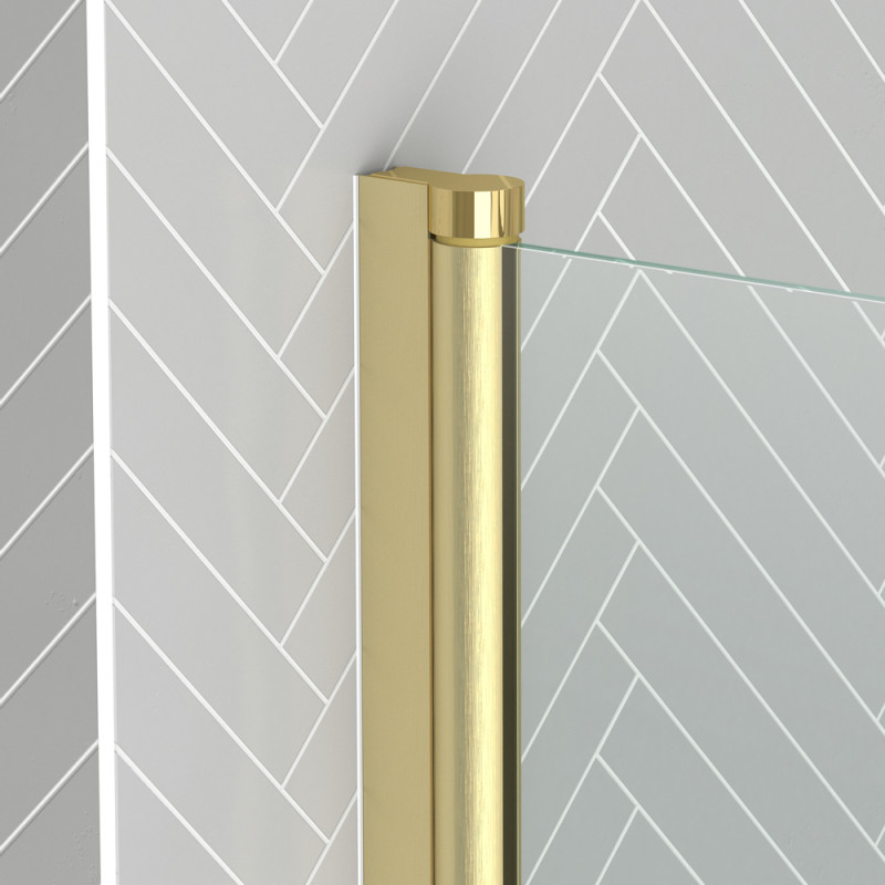 Paroi de baignoire Essentiel or 120 x 70 cm AURLANE