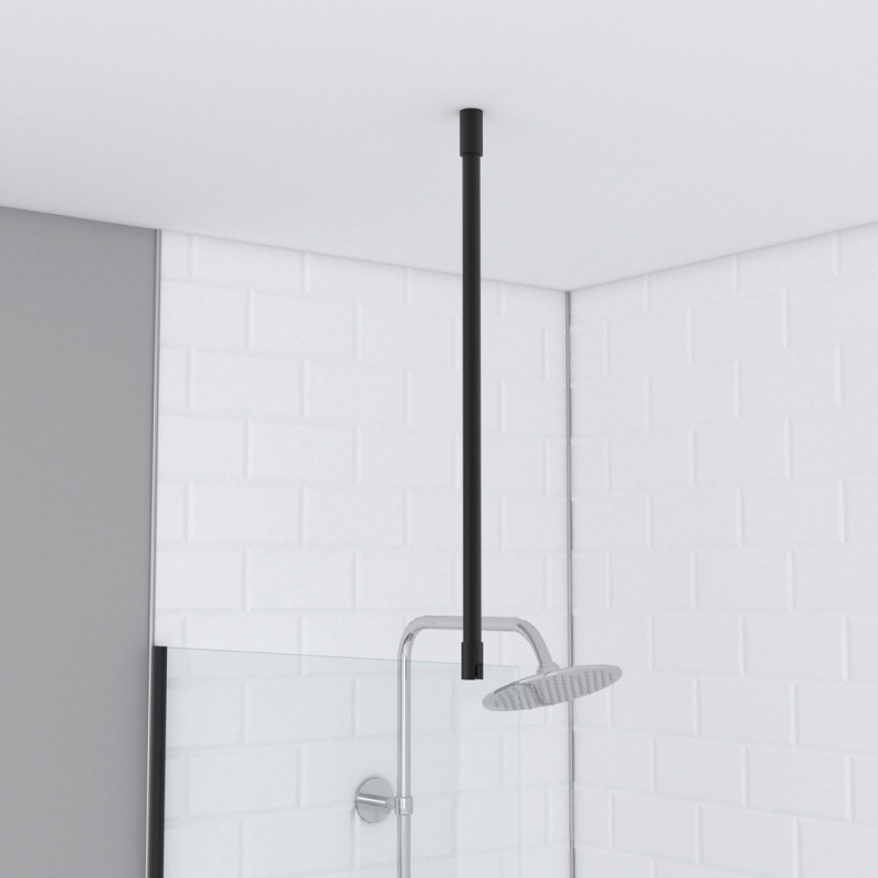 Barre de fixation au plafond Parma 2 noir 63 cm AURLANE Barre de fixation au plafond Parma 2 noir 63 cm AURLANE