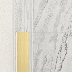Paroi de douche Parma 2 or 80 x 200 cm AURLANE Paroi de douche Parma 2 or 80 x 200 cm AURLANE