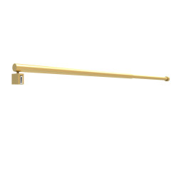 Barre de fixation extensible Parma 2 or 70 - 100 cm AURLANE Barre de fixation extensible Parma 2 or 70 - 100 cm AURLANE