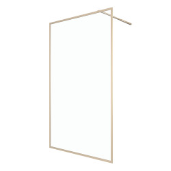 Paroi de douche Golden Edge 140 x 200 cm AURLANE Paroi de douche Golden Edge 140 x 200 cm AURLANE