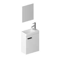 Meuble lave-mains Sweet blanc 41 x 50 x 22 cm AURLANE