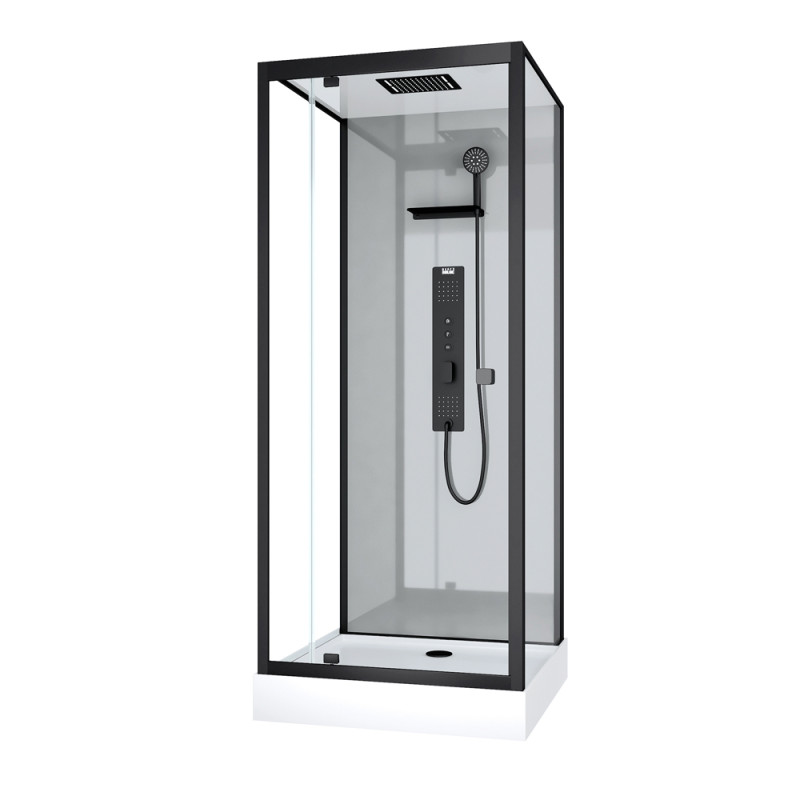 Cabine de douche Trendy carrée 90 x 90 x 215 cm AURLANE