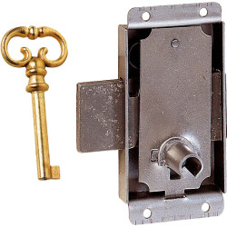 Serrure Vitrine Réversible 20mm – Sécurité Fiable | TEKNIBOX