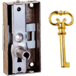 Serrure de vitrine gauche 20 mm – Sécurité Vitrine | TEKNIBOX