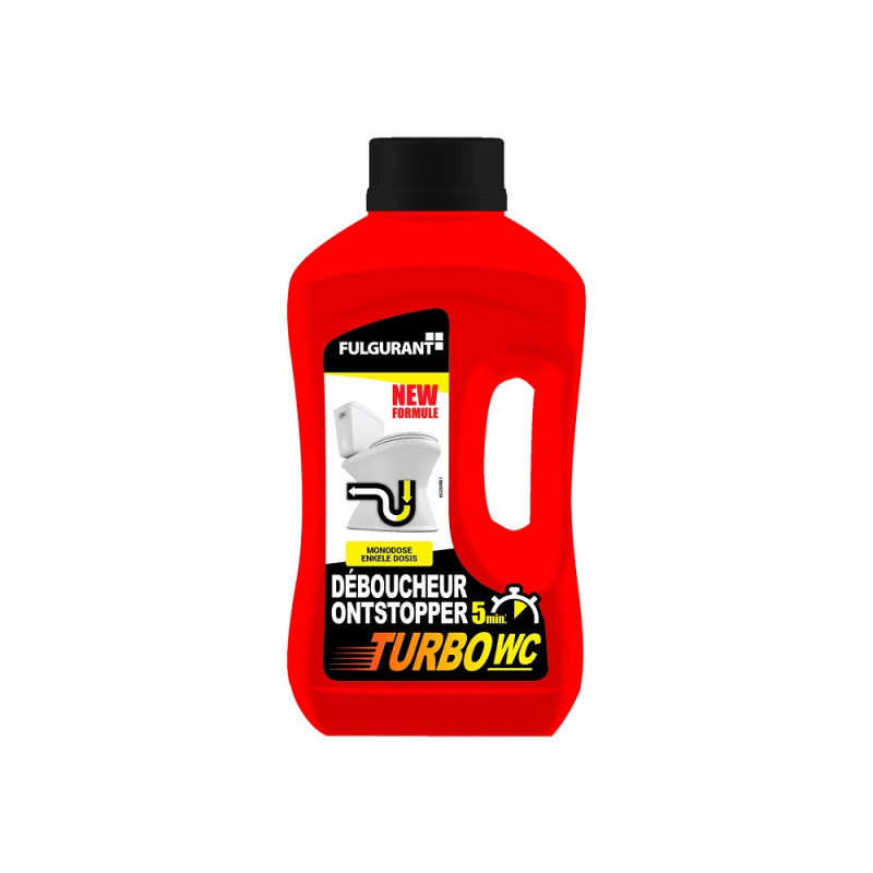 Déboucheur Turbo WC 0,5 kg FULGURANT