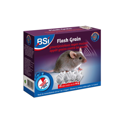 Appât contre souris Flash Grain 0,15 kg BSI