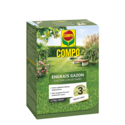 Engrais pour gazon Action à Longue Durée 1,5 kg COMPO