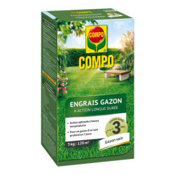 Engrais pour gazon Action à Longue Durée 1,5 kg COMPO