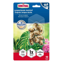 Engrais longue durée pour plantes intérieures 10 pièces SUBSTRAL