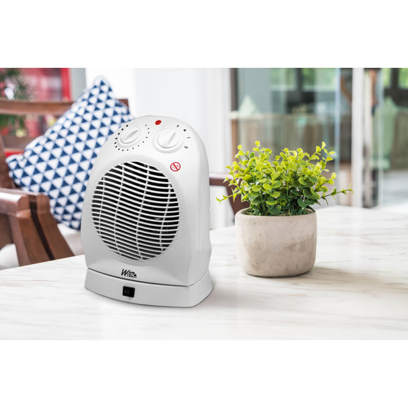 Radiateur soufflant oscillant 2000 W WARMTECH