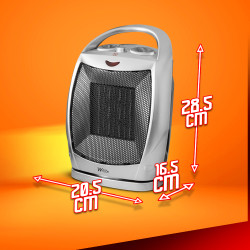 Radiateur céramique oscillant 1500 W WARMTECH