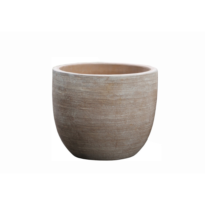 Pot en forme d'oeuf bas Mterra Crafted Ø 45 x 37 cm