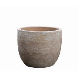 Pot en forme d'oeuf bas Mterra Crafted Ø 56 x 45 cm