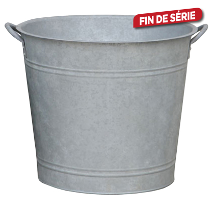 Pot conique en zinc Ø 45 x 38 cm