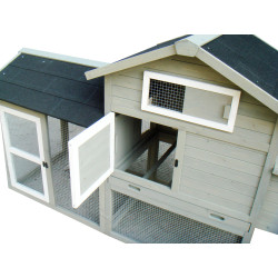 Poulailler Columbus rouge