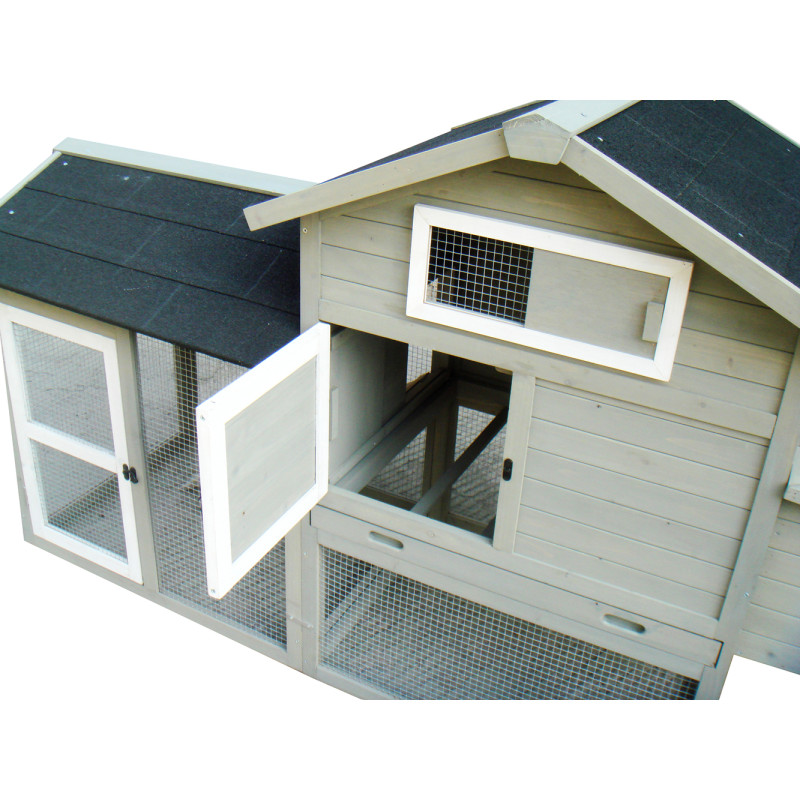 Poulailler Columbus rouge