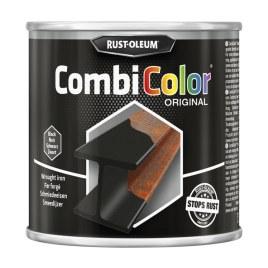 Laque CombiColor fer forgé noir brillant 0,25 L RUST-OLEUM