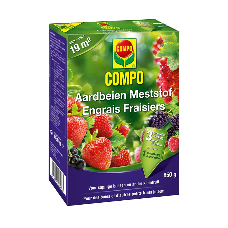 Engrais Fraisiers & Petits Fruits 0,85 kg COMPO