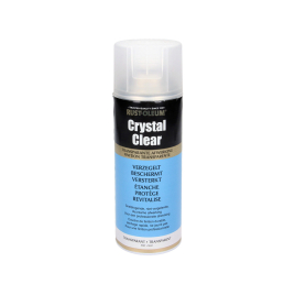 Couche de finition en spray Crystal Clear mat 0,4 L RUST-OLEUM