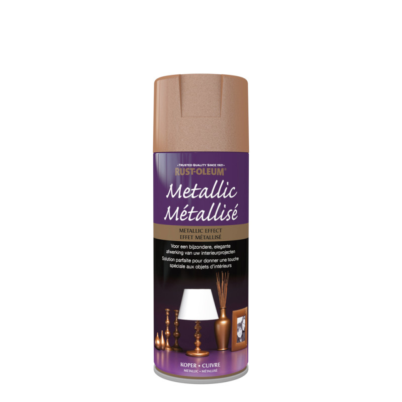 Peinture en spray Metallic cuivre 0,4 L RUST-OLEUM