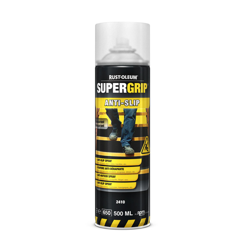 Peinture anti-dérapante Supergrip transparente 0,5 L RUST-OLEUM