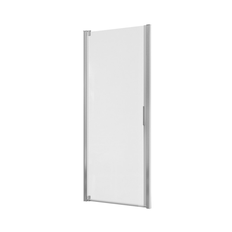 Porte de douche pivotante transparente Laja chrome 90 x 200 cm ALLIBERT