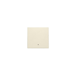 Enjoliveur interrupteur simple crème NIKO – Élégance | NIKO