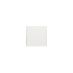 Enjoliveur interrupteur simple blanc NIKO – Élégance | NIKO