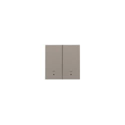 Enjoliveur volets électroniques double bronze NIKO – Élégance | NIKO