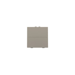Touche simple bronze NIKO – Commande 2 boutons | NIKO