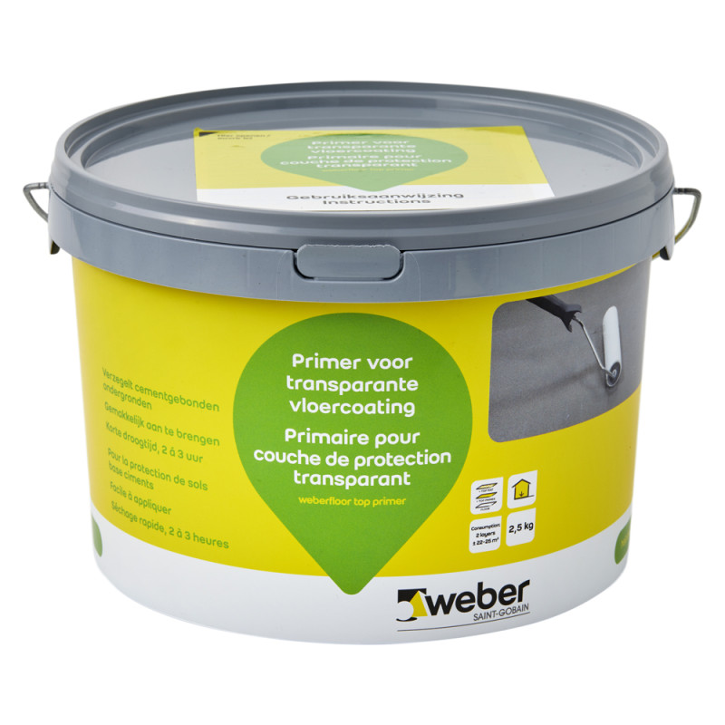 Primaire pour couche de protection transparent 2,5 kg WEBER BEAMIX