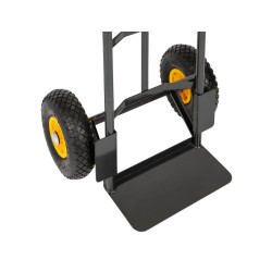 Diable en acier avec roues gonflables 200 kg PRACTO TOOLS