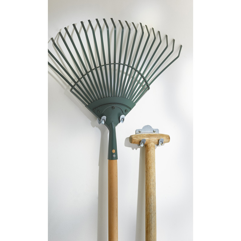 Lot de 5 crochets doubles zingués multi-usage 48 mm MOTTEZ