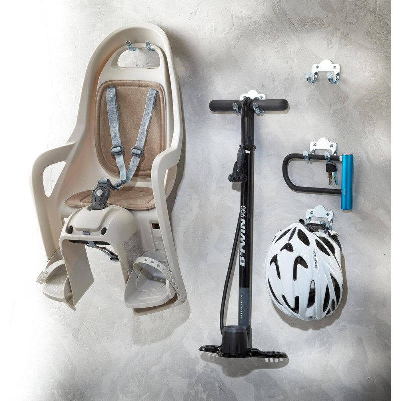 Lot de 5 crochets doubles zingués multi-usage 48 mm MOTTEZ