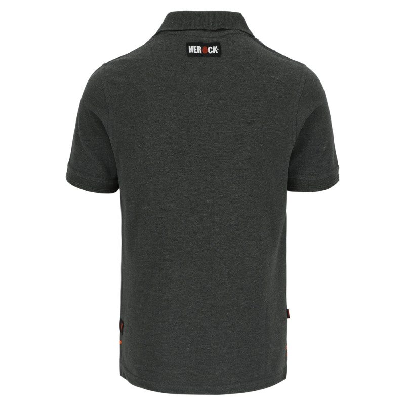 Polo à manches courtes Levi gris foncé XXL HEROCK Polo à manches courtes Levi gris foncé XXL HEROCK