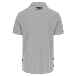 Polo à manches courtes Levi gris clair XL HEROCK Polo à manches courtes Levi gris clair XL HEROCK