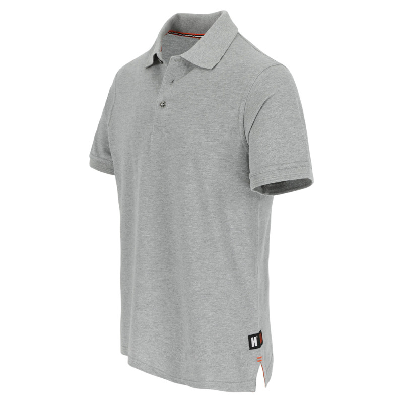 Polo à manches courtes Levi gris clair XXL HEROCK Polo à manches courtes Levi gris clair XXL HEROCK