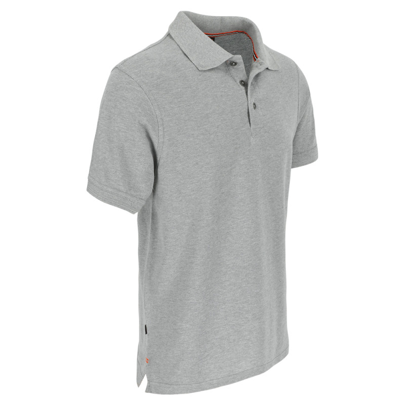 Polo à manches courtes Levi gris clair XXL HEROCK Polo à manches courtes Levi gris clair XXL HEROCK