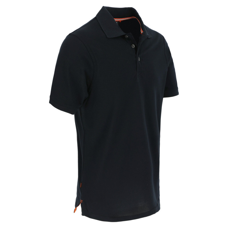 Polo à manches courtes Levi bleu marine L HEROCK Polo à manches courtes Levi bleu marine L HEROCK